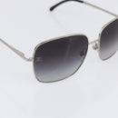 CHANEL Sunglasses plastic Black CC Auth SW1811-6