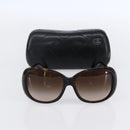 CHANEL Sunglasses plastic Brown CC Auth SW1812-11