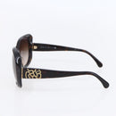 CHANEL Sunglasses plastic Brown CC Auth SW1812-5