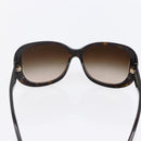 CHANEL Sunglasses plastic Brown CC Auth SW1812-8