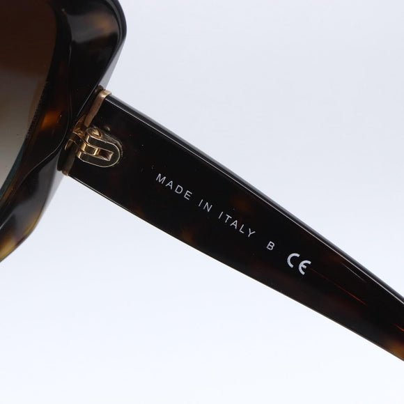 CHANEL Sunglasses plastic Brown CC Auth SW1812