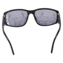 CHANEL Sunglasses plastic Black CC Auth SW1813-3