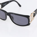 CHANEL Sunglasses plastic Black CC Auth SW1813-7