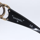 CHANEL Sunglasses plastic Black CC Auth SW1813-9