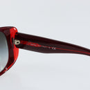 CHANEL Sunglasses plastic Red CC Auth SW1814-9