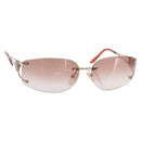 CELINE Sunglasses plastic Orange Auth SW1815-1