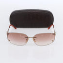 CELINE Sunglasses plastic Orange Auth SW1815-12