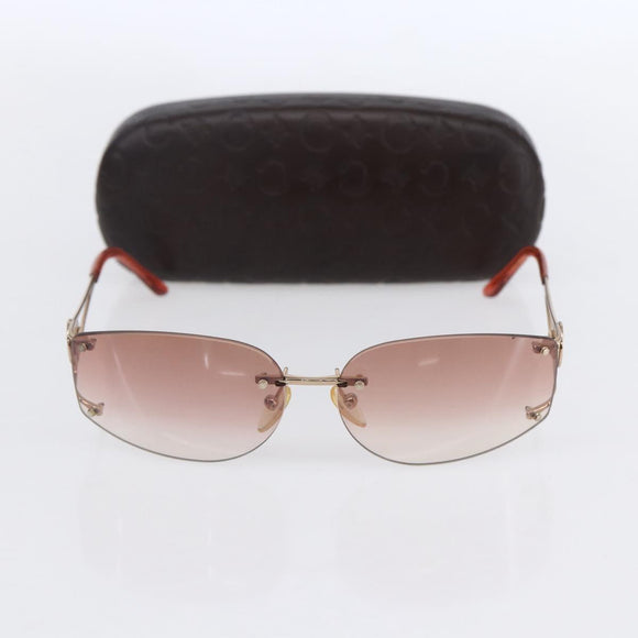 CELINE Sunglasses plastic Orange Auth SW1815