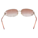 CELINE Sunglasses plastic Orange Auth SW1815-3