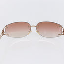 CELINE Sunglasses plastic Orange Auth SW1815-8