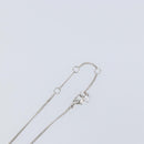 Christian Dior Necklace metal Silver Auth SW1819-12