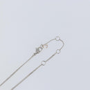 Christian Dior Necklace metal Silver Auth SW1819-7