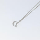 Christian Dior Necklace metal Silver Auth SW1819-9