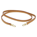 LOUIS VUITTON Shoulder Strap Leather 44.5"" Beige LV Auth SW1820-2