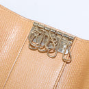 FENDI Zucca Canvas Key Case PVC Gold Auth SW1823A-14