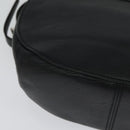 BALLY Shoulder Bag Leather Black Auth sw183-16