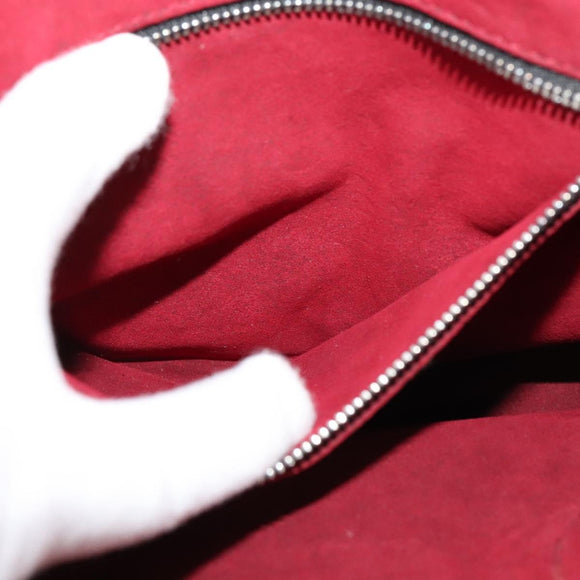 BALLY Shoulder Bag Leather Black Auth sw183