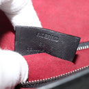 BALLY Shoulder Bag Leather Black Auth sw183-11