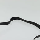 BALLY Shoulder Bag Leather Black Auth sw183-14