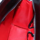 CELINE Tote Bag Leather Black Gold Auth SW1830-19