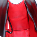 CELINE Tote Bag Leather Black Gold Auth SW1830-20