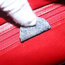 CELINE Tote Bag Leather Black Gold Auth SW1830-12