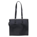 CELINE Tote Bag Leather Black Gold Auth SW1830-2