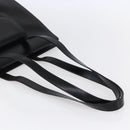 CELINE Tote Bag Leather Black Gold Auth SW1830-7