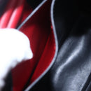 PRADA Panniers Hand Bag Safiano leather 2way Red Gold Auth SW1831V-23