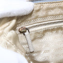 PRADA Chain Shoulder Bag Nylon Light Blue Gold Auth SW1832-20