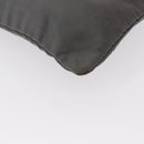 PRADA Shoulder Bag Nylon Gray Silver Auth SW1833-15