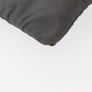 PRADA Shoulder Bag Nylon Gray Silver Auth SW1833-17