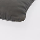 PRADA Shoulder Bag Nylon Gray Silver Auth SW1833-18