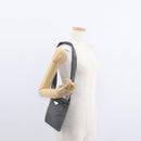 PRADA Shoulder Bag Nylon Gray Silver Auth SW1833-24