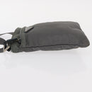 PRADA Shoulder Bag Nylon Gray Silver Auth SW1833-4