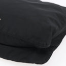 PRADA Shoulder Bag Nylon Black Silver Auth SW1836-8