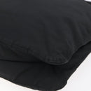 PRADA Shoulder Bag Nylon Black Silver Auth SW1836-16