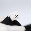 PRADA Shoulder Bag Nylon Black Silver Auth SW1836-11