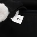 PRADA Shoulder Bag Nylon Black Silver Auth SW1836-12