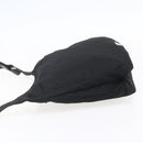 PRADA Shoulder Bag Nylon Black Silver Auth SW1836-3