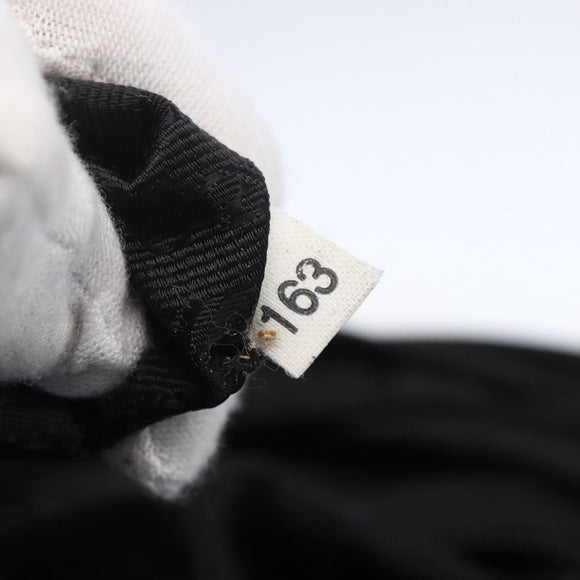 PRADA Shoulder Bag Nylon Black Silver Auth SW1837