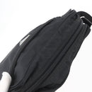 PRADA Shoulder Bag Nylon Black Silver Auth SW1837-6