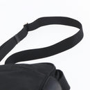 PRADA Shoulder Bag Nylon Black Silver Auth SW1837-8