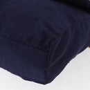 PRADA Chain Shoulder Bag Nylon Purple Gold Auth SW1838-16