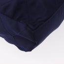 PRADA Chain Shoulder Bag Nylon Purple Gold Auth SW1838-17