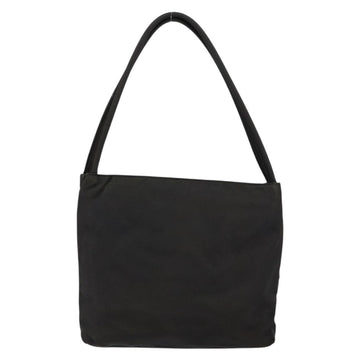 PRADA Tote Bag Nylon Black Silver Auth SW1839 - 0
