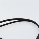 PRADA Tote Bag Nylon Black Silver Auth SW1839-8