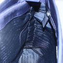 PRADA Tote Bag Nylon Navy Silver Auth SW1840-20