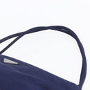 PRADA Tote Bag Nylon Navy Silver Auth SW1840-8