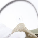 PRADA Shoulder Bag Nylon Leather Beige Gold Auth SW1841-12